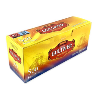 Tubki do nabijania papierosów GULIWER (500 szt.) Tubki do nabijania papierosów GULIWER (500 szt.)