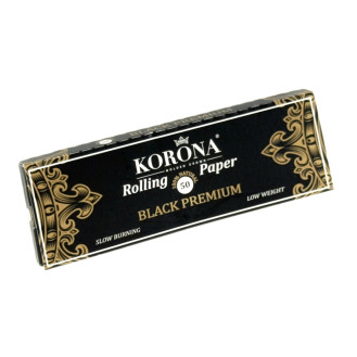 Bibułki KORONA BLACK PREMIUM Bibułki KORONA BLACK PREMIUM