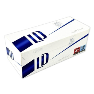 Tubki do nabijania papierosów LD BLUE (250 szt.) Tubki do nabijania papierosów LD BLUE (250 szt.)
