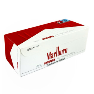 Tubki do nabijania papierosów MARLBORO RED 24 mm (250 szt.)