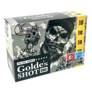 Tubki do nabijania papierosów GOLDE'S SHOT (500 szt.)