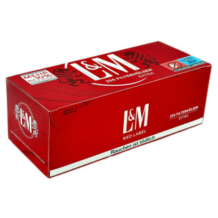 Tubki do nabijania papierosów LM RED 24 mm (250 szt.)