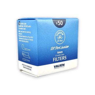 Filtry do fajek VAUEN 6 mm (50 szt.)