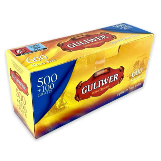 Tubki do nabijania papierosów GULIWER (600 szt.)