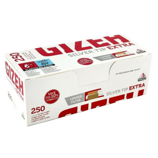 Tubki do nabijania papierosów GIZEH SILVER TIP EXTRA Paper (250 szt.)