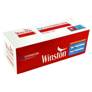 Tubki do nabijania papierosów WINSTON 24 mm (250 szt.)
