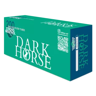 Gilzy papierosowe DARK HORSE MENTHOL STRONG (200 szt.)