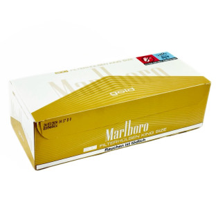 Tubki do nabijania papierosów MARLBORO GOLD (200 szt.)