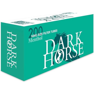 Gilzy papierosowe DARK HORSE MENTHOL (200 szt.)