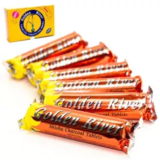 Shisha Charcoal 33mm (10x10)