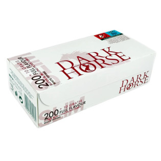 Gilzy papierosowe DARK HORSE SUPER SLIM LONG WHITE (200 szt.)