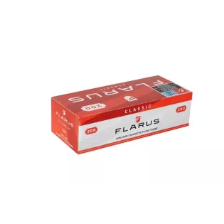 Gilzy papierosowe FLARUS (200 szt.)