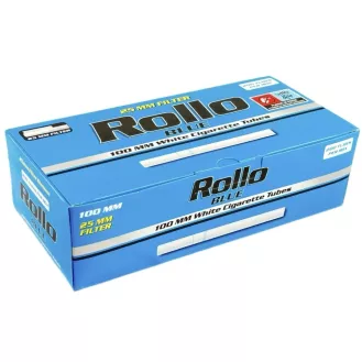 Gilzy papierosowe ROLLO BLUE 8x25mm, 100 mm (200 szt.)