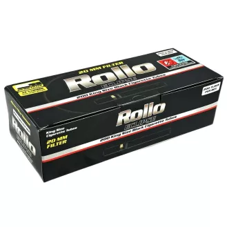 Cigarette rolling cartridges ROLLO ECLIPSE 8x20mm, 84mm (200 pcs)