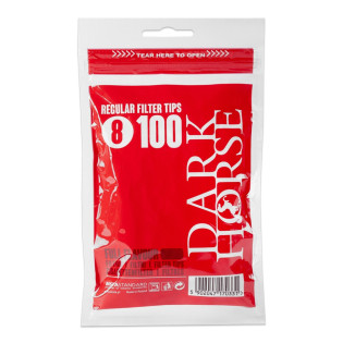 Фільтри для самокруток DARK HORSE REGULAR 8х15 мм (100 шт)