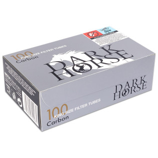 Гільзи для набивання сигарет DARK HORSE CARBON (100 шт)