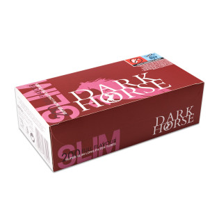 Гільзи для набивання сигарет DARK HORSE SUPER SLIM LONG 20 мм ( 200 шт)