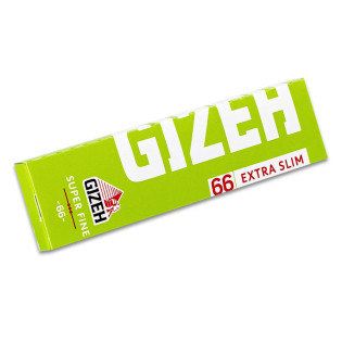  Bibułki GIZEH EXTRA SLIM SUPER FINE 66