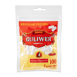 Фільтри для самокруток GULIWER REGULAR 8X15 мм (100 шт)