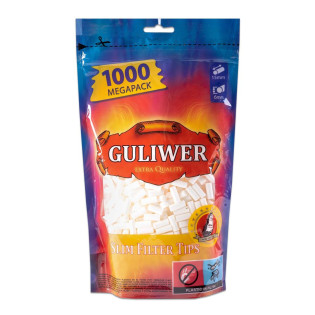 Фільтри для самокруток GULIWER SLIM 6X15 мм (1000 шт)