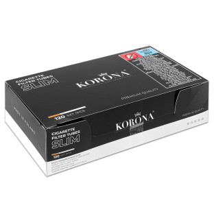 Гільзи для набивання сигарет KORONA SLIM (120 шт)