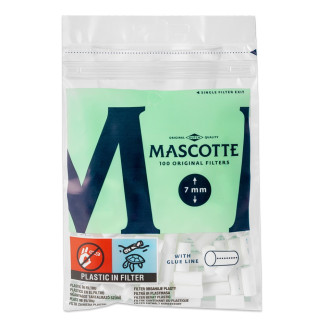 Фільтри для самокруток MASCOTTE REGULAR TIPS 7х15 мм (100 шт) Фільтри для самокруток MASCOTTE REGULAR TIPS 7х15 мм (100 шт)