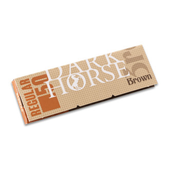 Папір для самокруток DARK HORSE BROWN WOOD UNBLEACHED