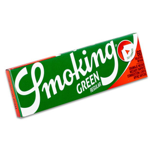 Bibułki SMOKING GREEN CC REGULAR Bibułki SMOKING GREEN CC REGULAR