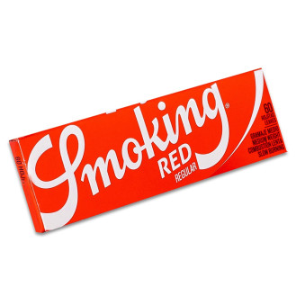 Bibułki do skrętów SMOKING RED REGULAR
