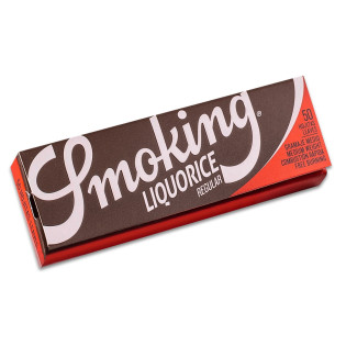 Bibułki SMOKING LIQUORICE REGULAR