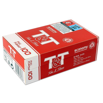 Tubki do nabijania papierosów T&T (100 szt.)