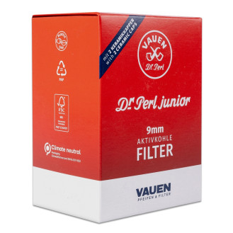 Filtry do fajek VAUEN 9 mm (180 szt.)